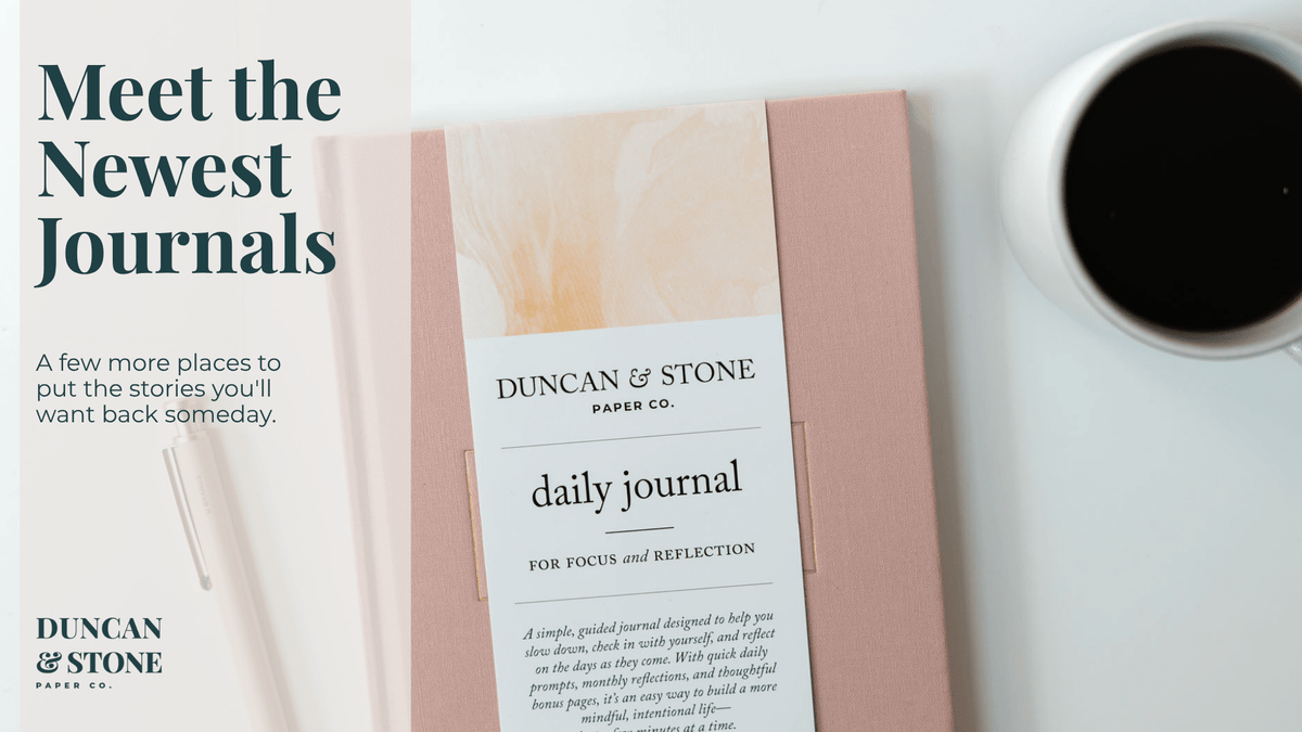 Back-to-Routine Journaling: Why Fall Is the Best Time to Start a Daily Journal - Duncan & Stone Paper Co.