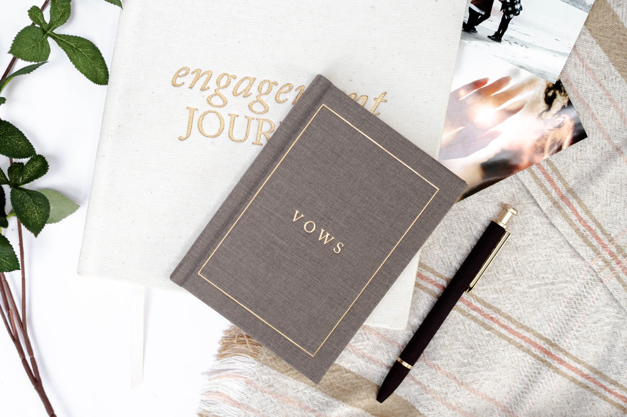 Spring Wedding Keepsakes: Why Every Bride Needs a Vow Book and Engagement Journal - Duncan & Stone Paper Co.