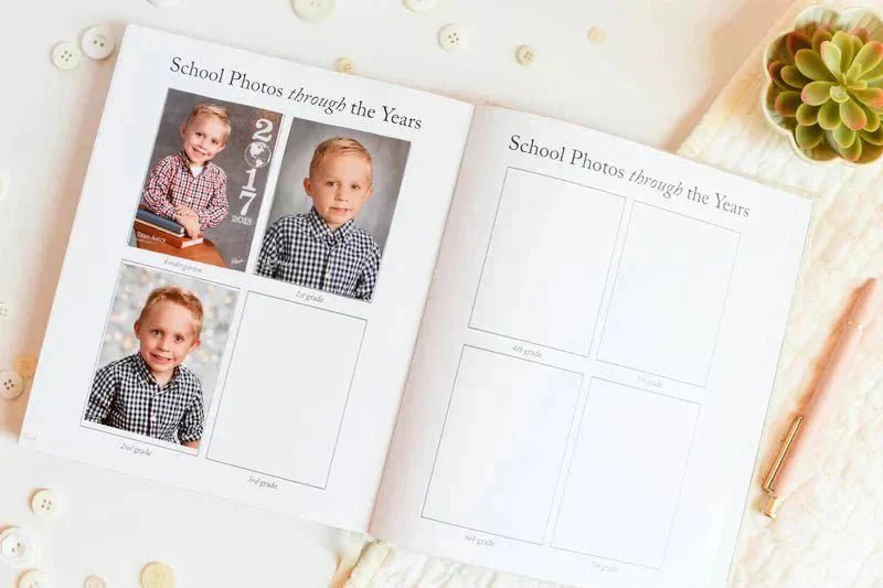 How to Prepare a School Photo Memory Book Before the School Year Ends - Duncan & Stone Paper Co.