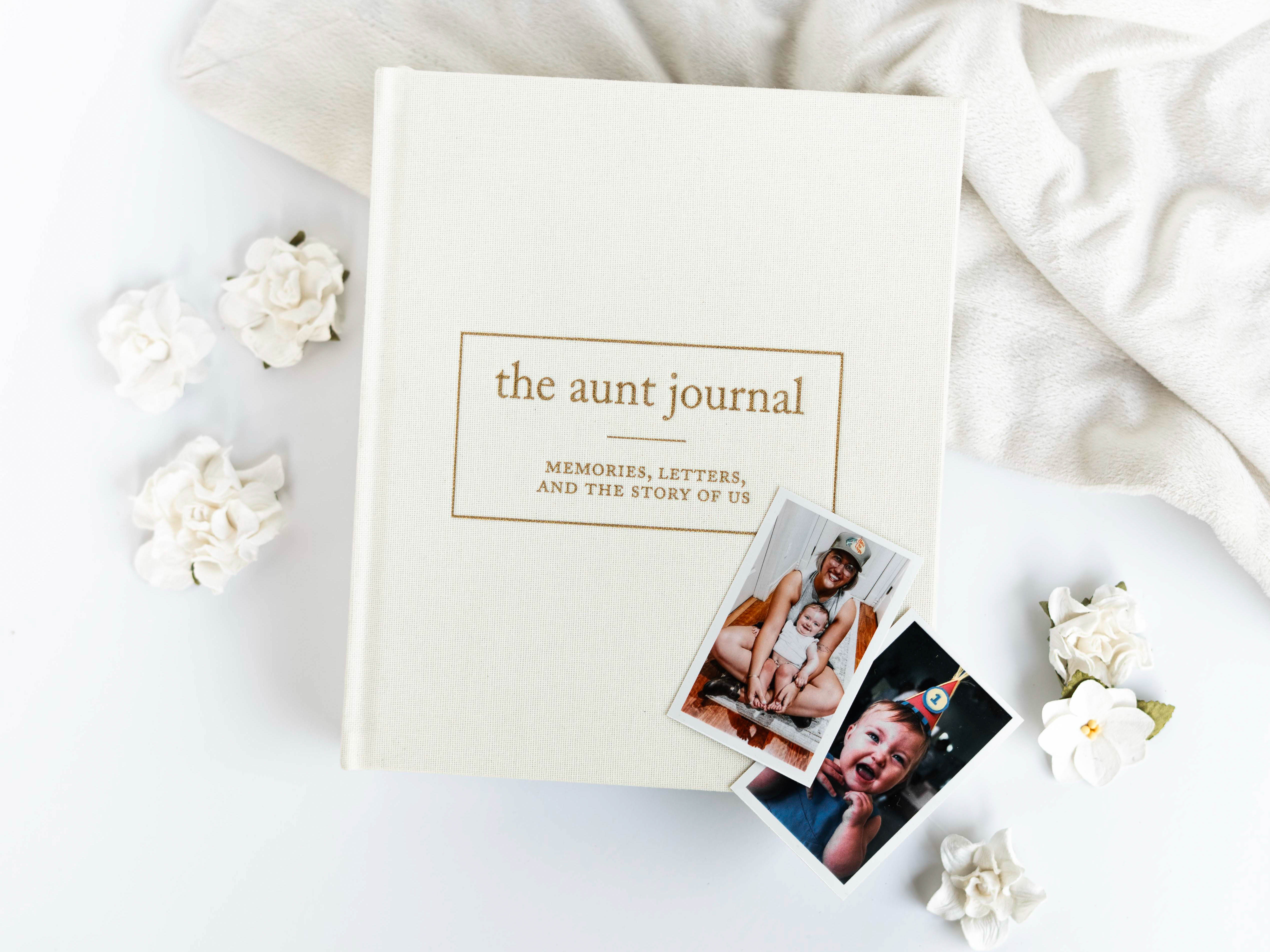 Keepsake Memory Book for Aunts, Nieces & Nephews