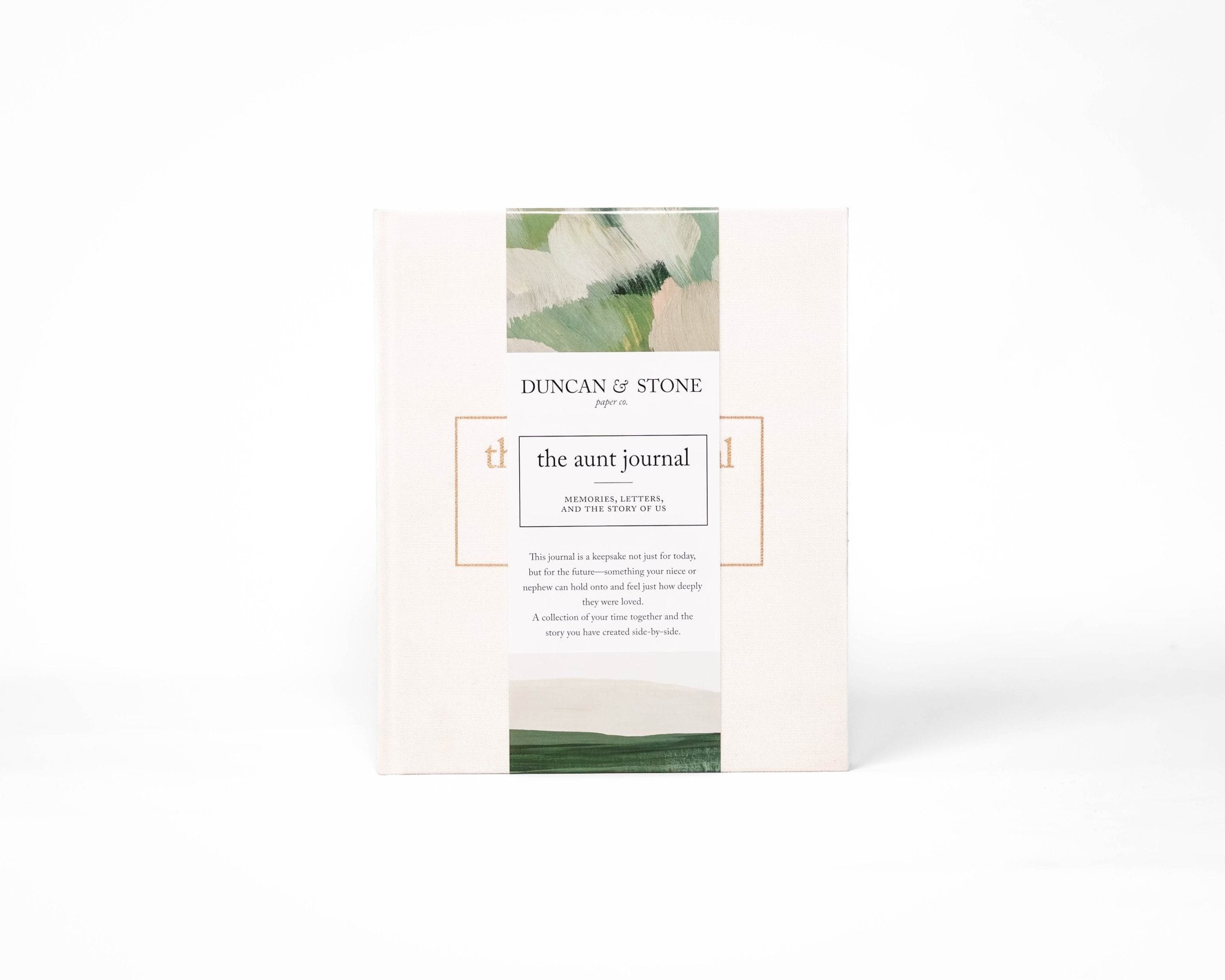 The Aunt Journal: Keepsake Memory Book for Aunts, Nieces & Nephews - Duncan & Stone Paper Co.