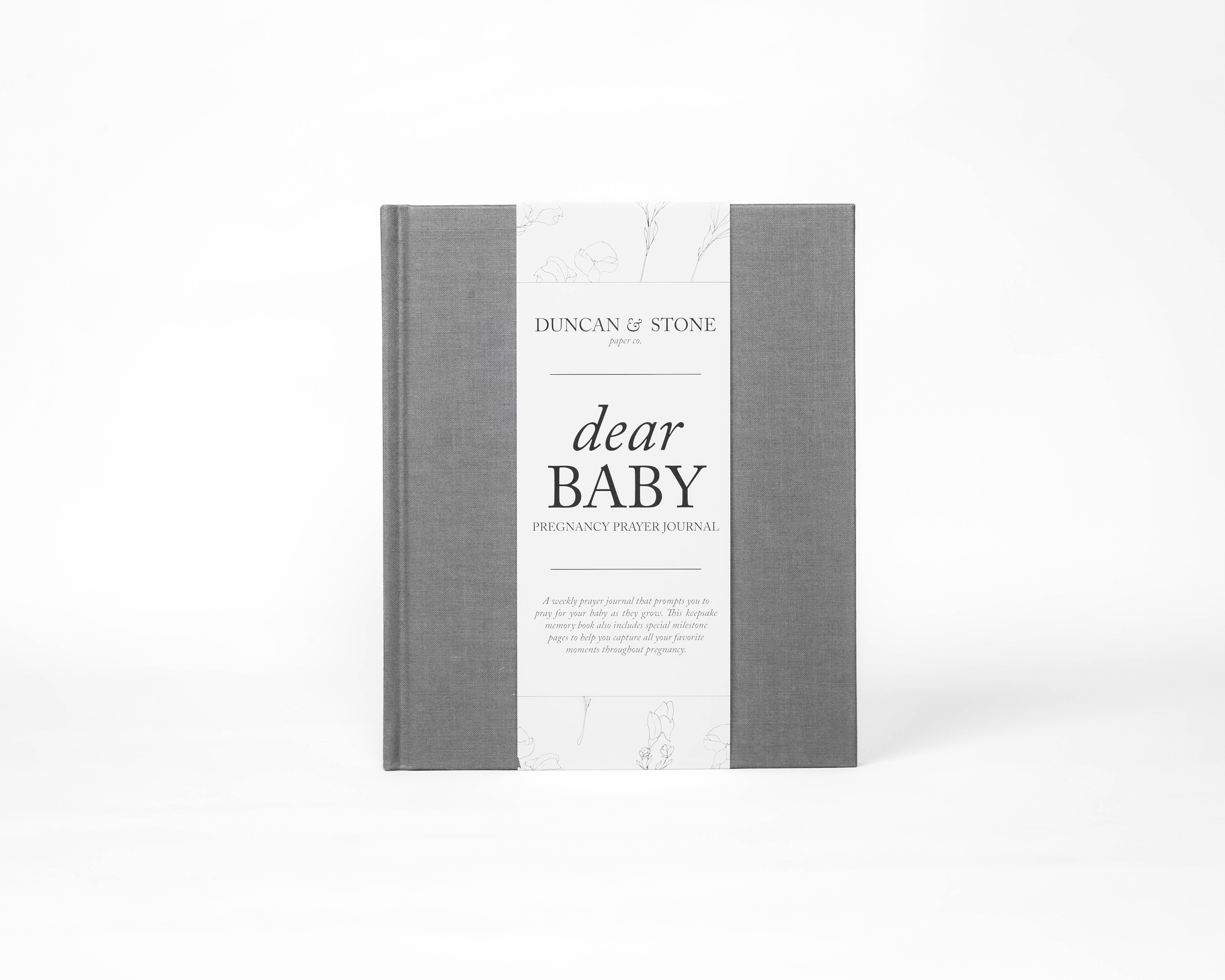 Dear Baby: Pregnancy Prayer Journal