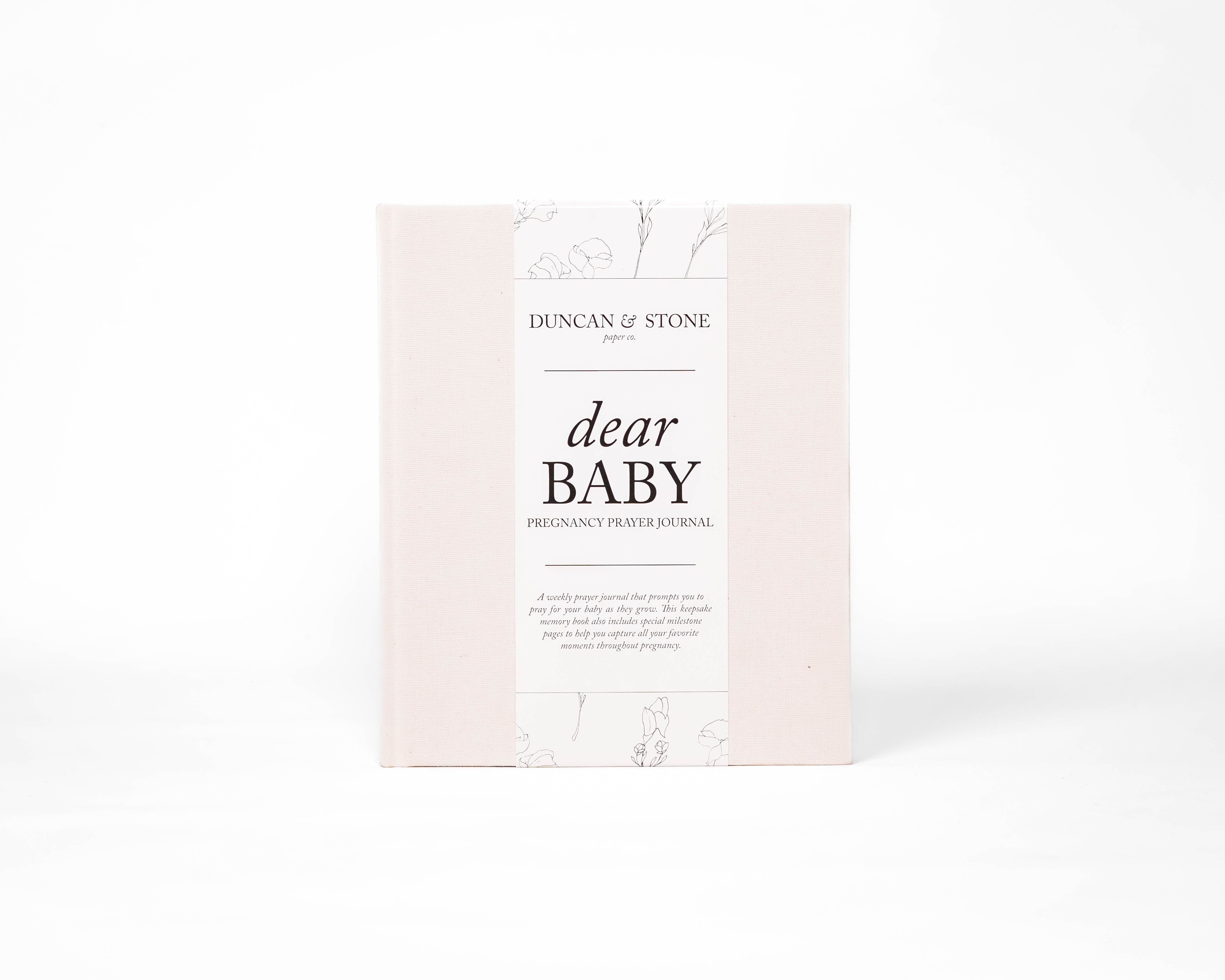 Dear Baby: Pregnancy Prayer Journal