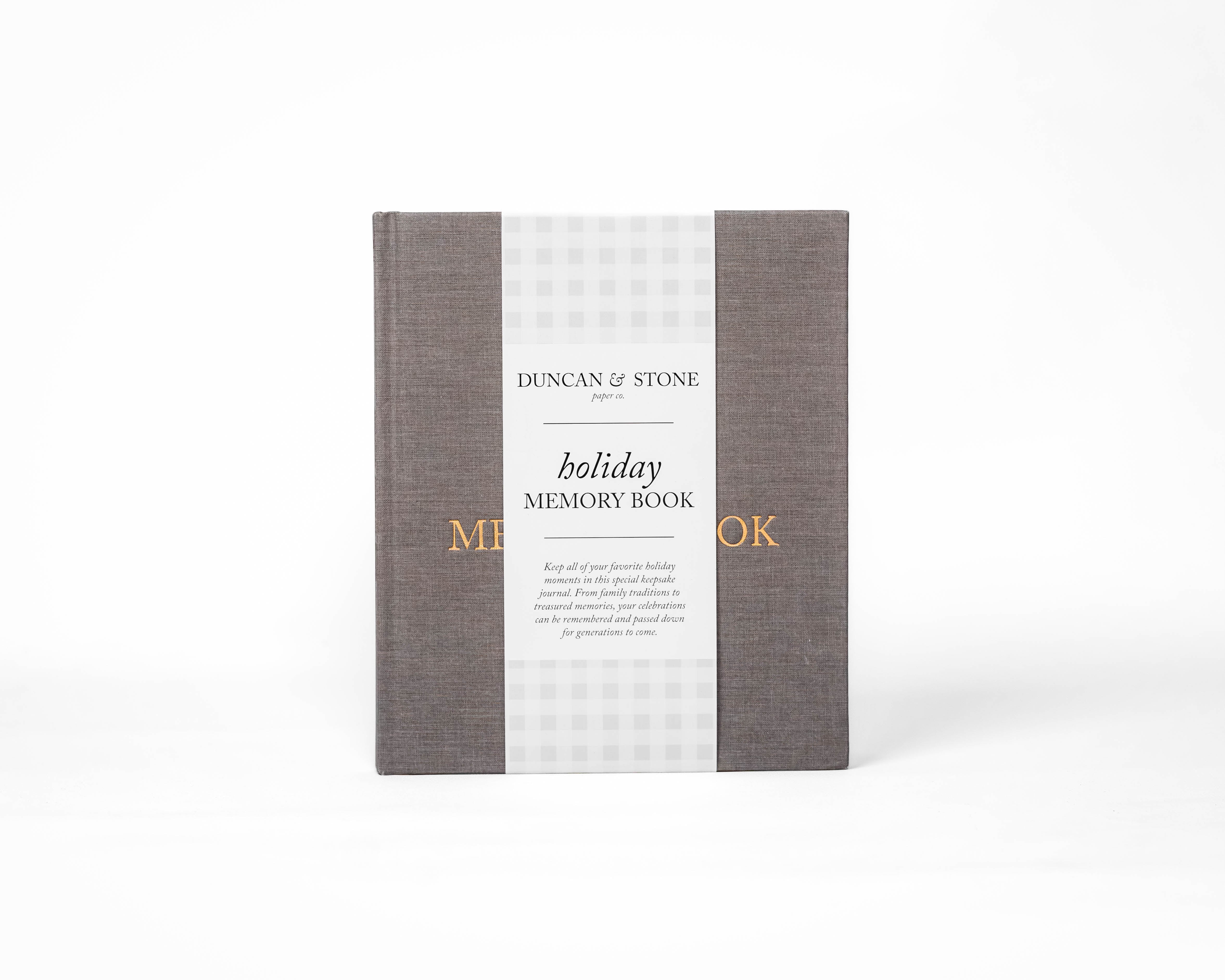 Holiday & Christmas Memory Book