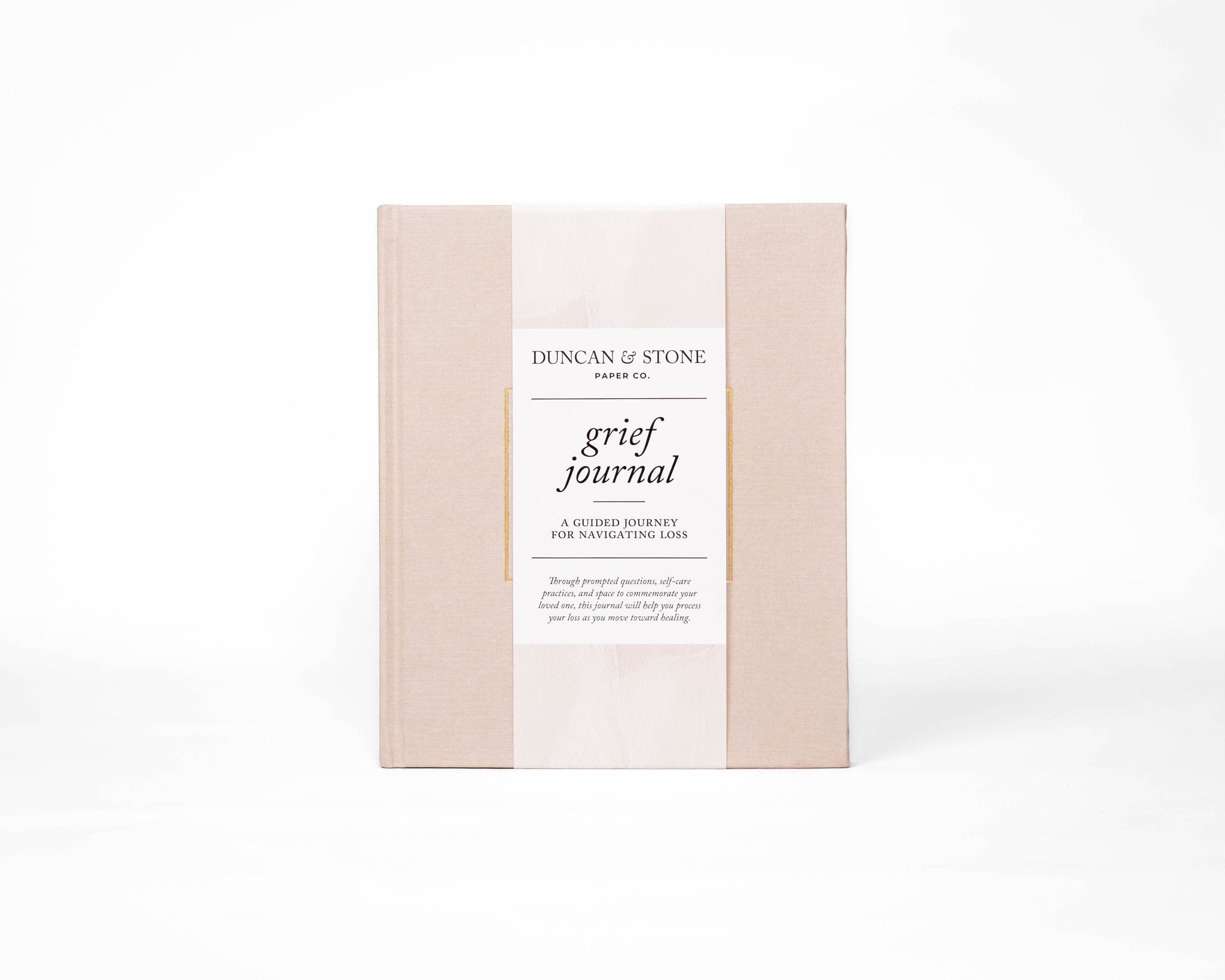 Grief Journal in Teal - Duncan & Stone Paper Co.