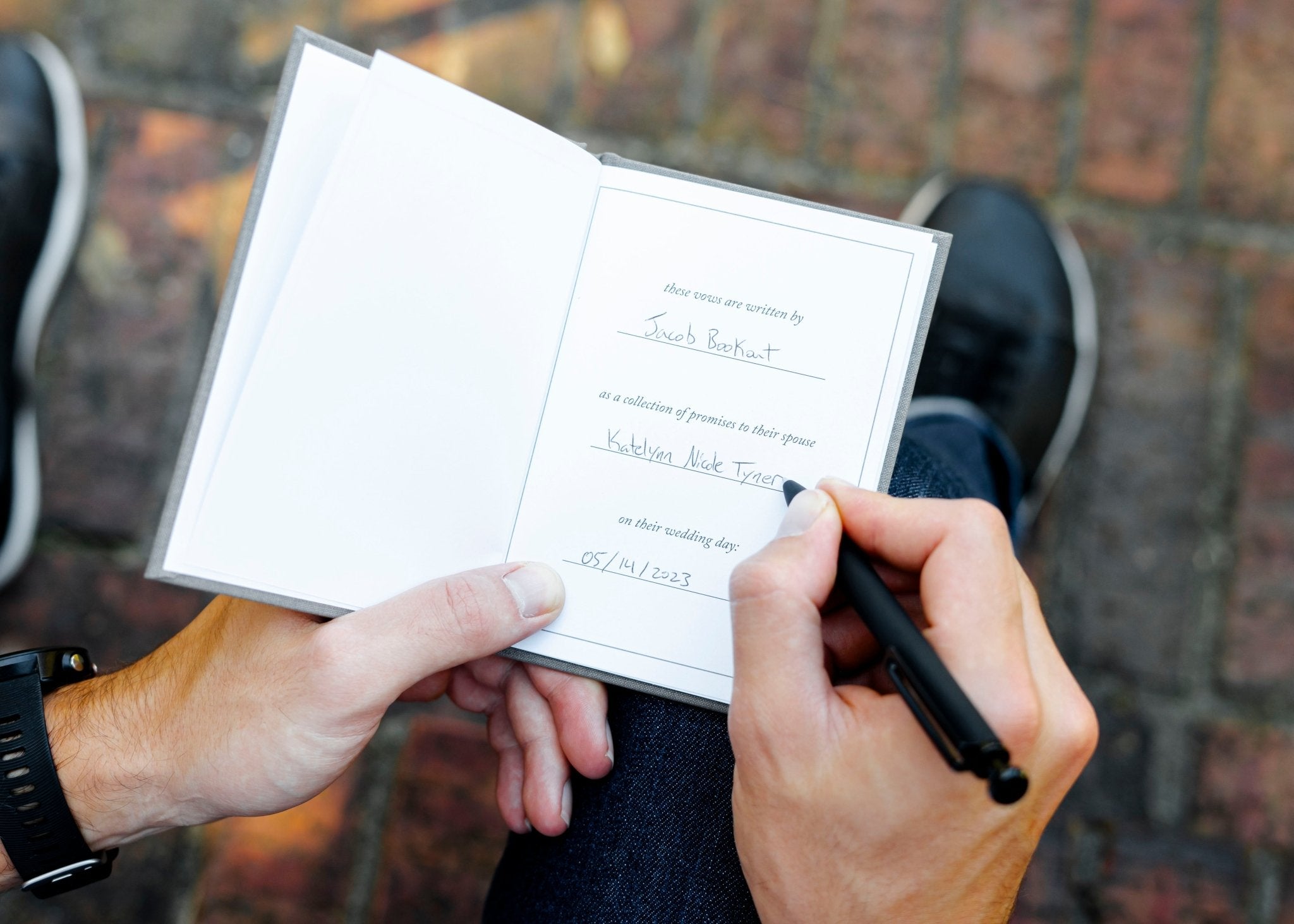 Vow Books - Duncan & Stone Paper Co.