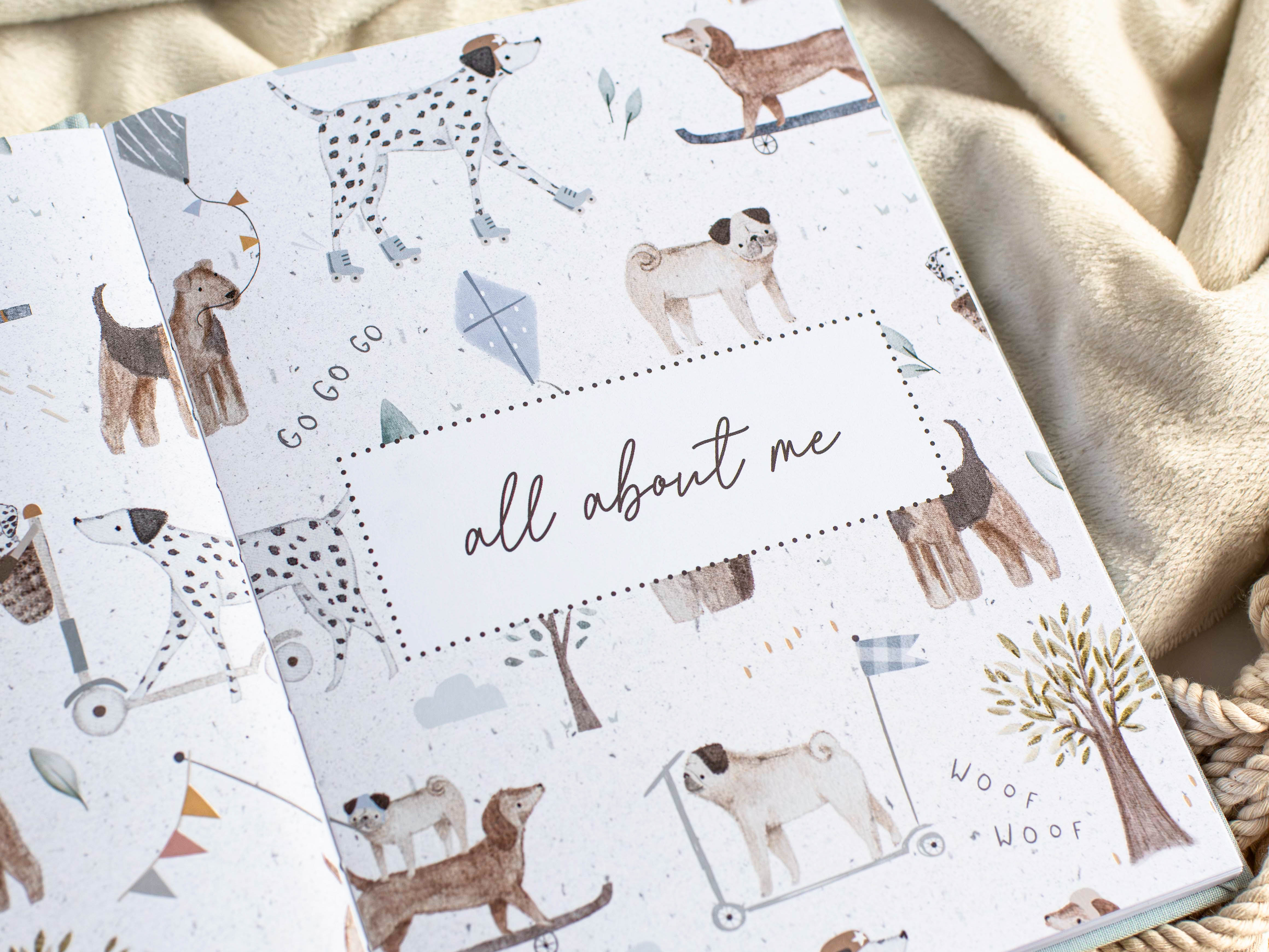 Dog Memory Book & Keepsake Journa