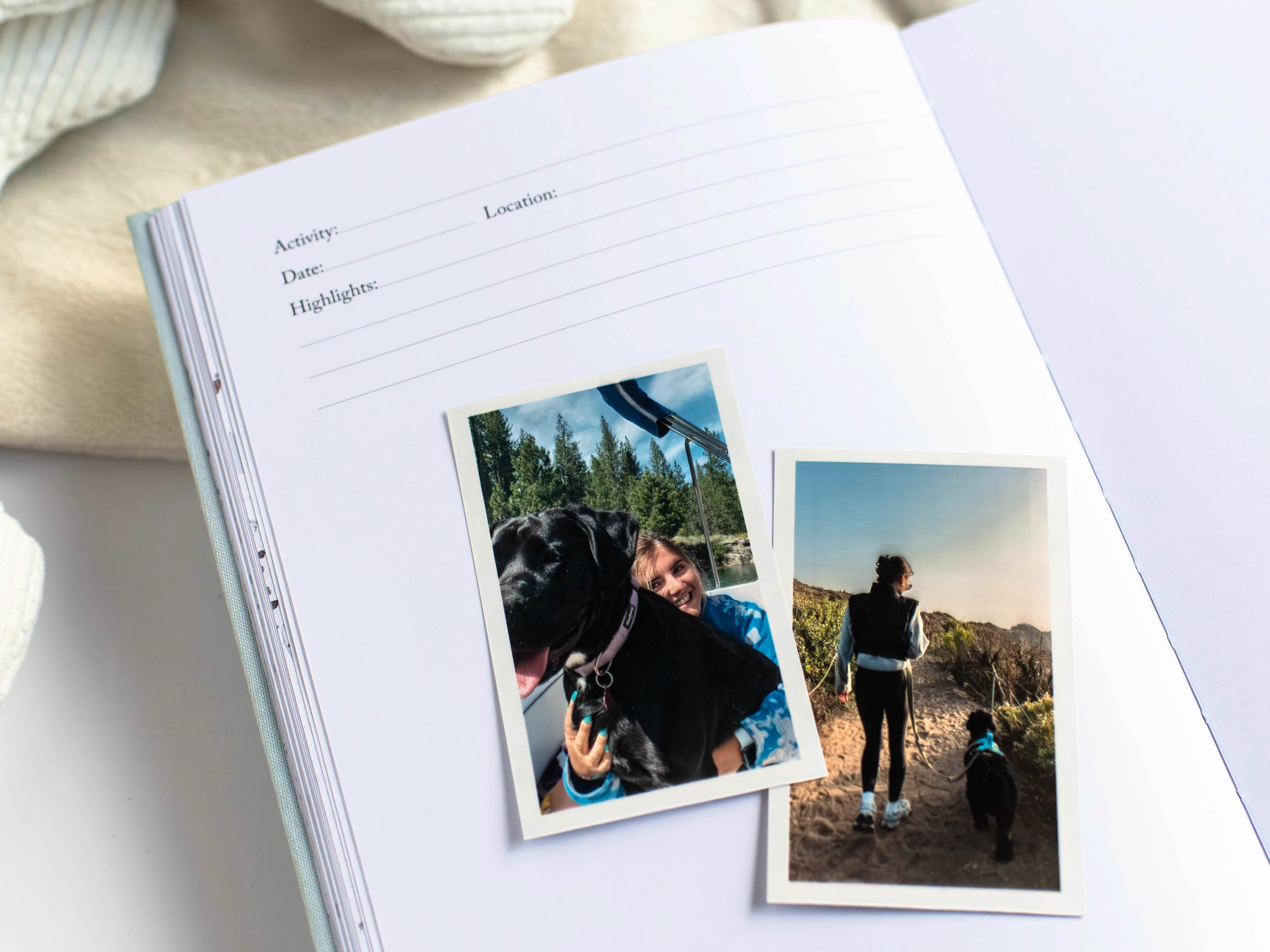 Dog Memory Book & Keepsake Journa