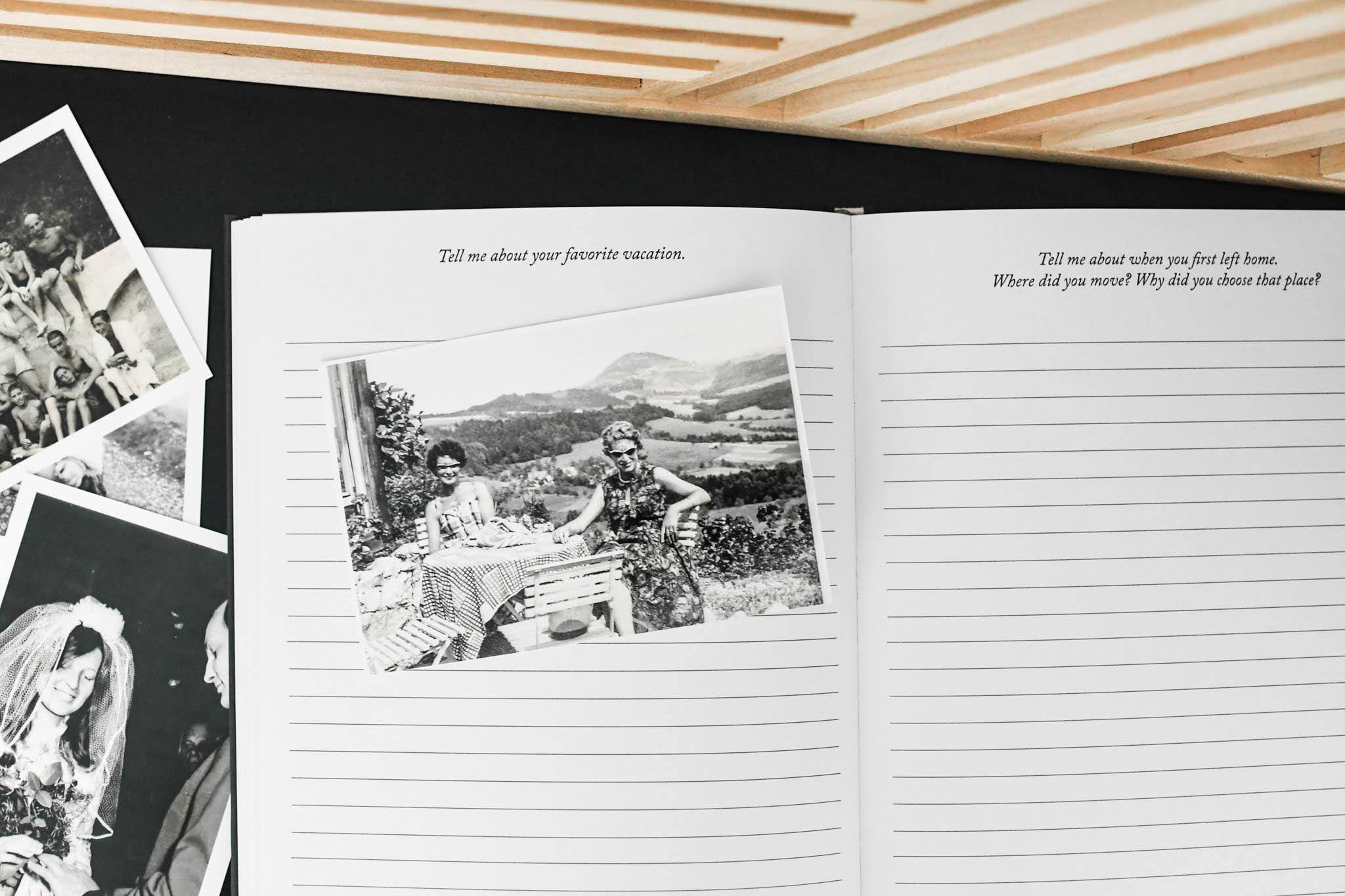 Grandparent Legacy Journal Memory Book: Family Tree Keepsake by Duncan & Stone | Gift for Parents & Grandparents | Nana Scrapbook Album | Perfect for Holidays
