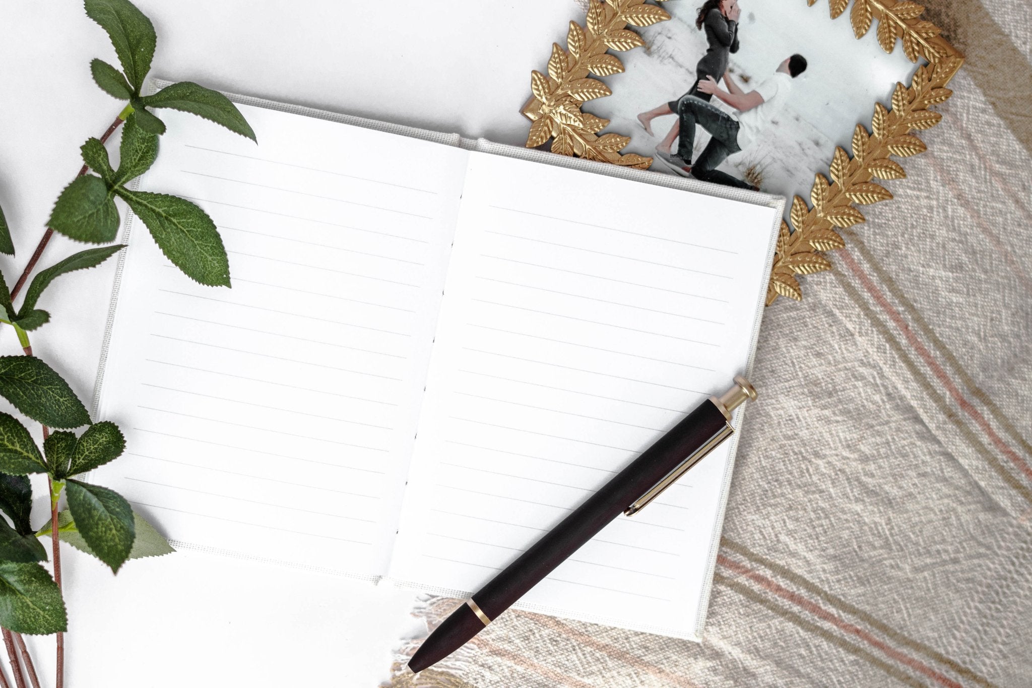 Personalized Vow Books for Your Perfect Wedding Ceremony - Duncan & Stone Paper Co.