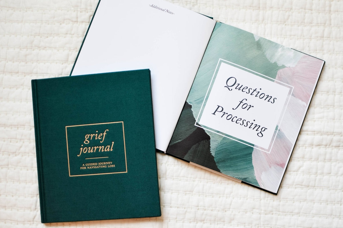 How a Grief Journal Can Help You Heal After Losing a Loved One - Duncan & Stone Paper Co.