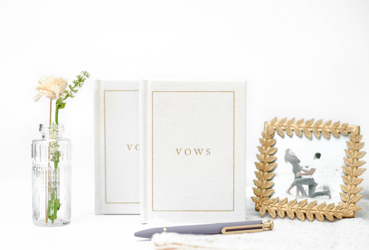 Vow Books for Winter Brides: Why October Is the Best Time to Order - Duncan & Stone Paper Co.