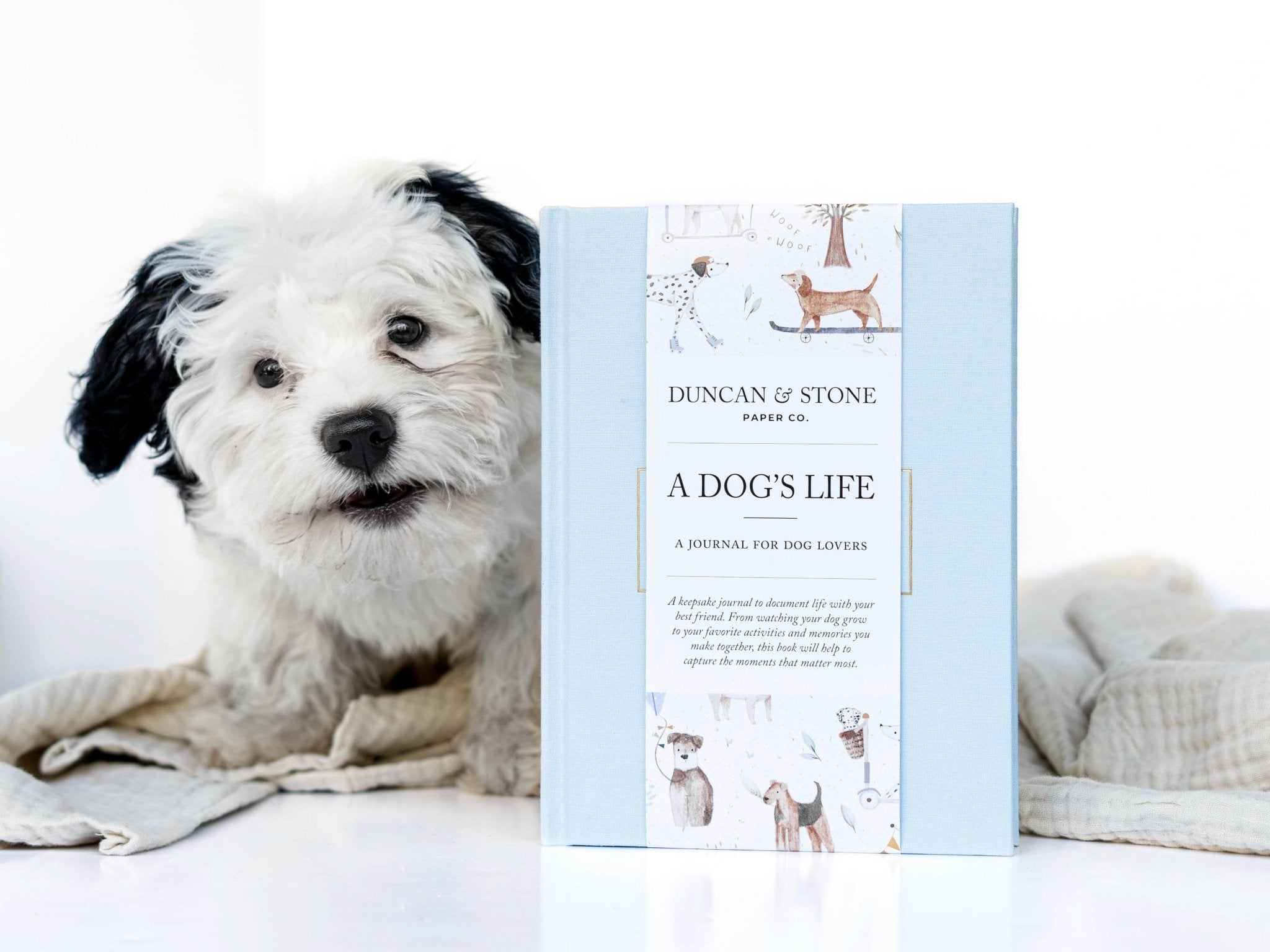 A Dog’s Life: Dog Memory Book - Duncan & Stone Paper Co.