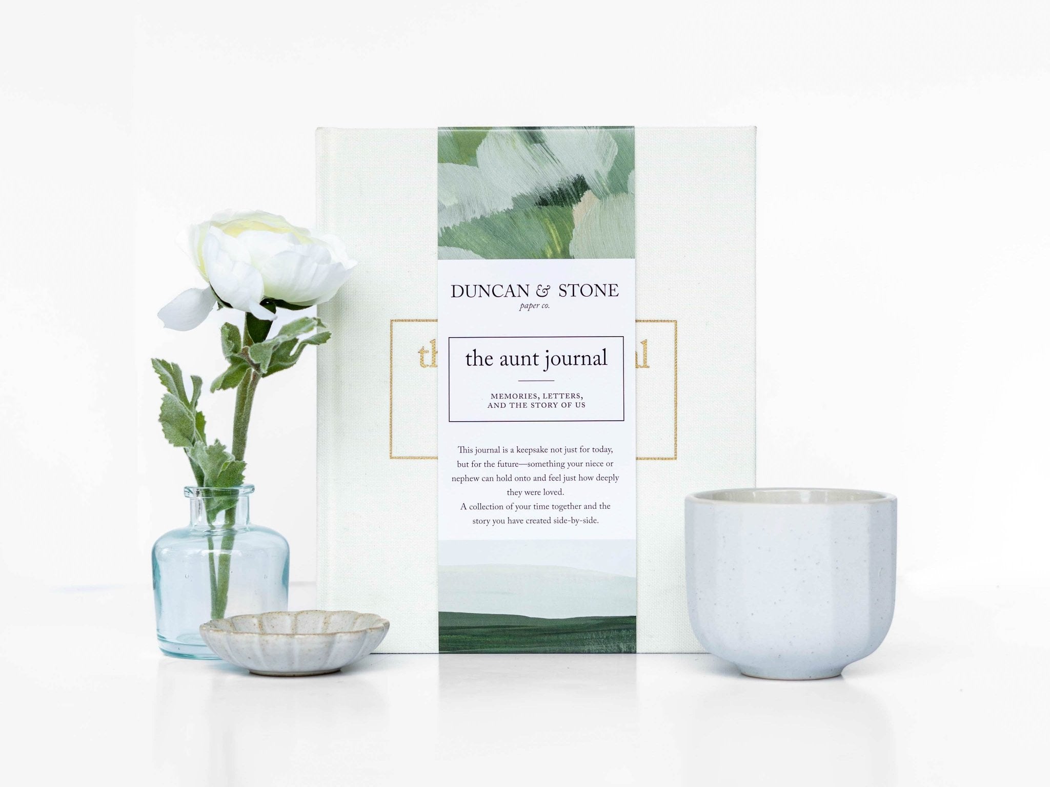 The Aunt Journal: Keepsake Memory Book for Aunts, Nieces & Nephews - Duncan & Stone Paper Co.