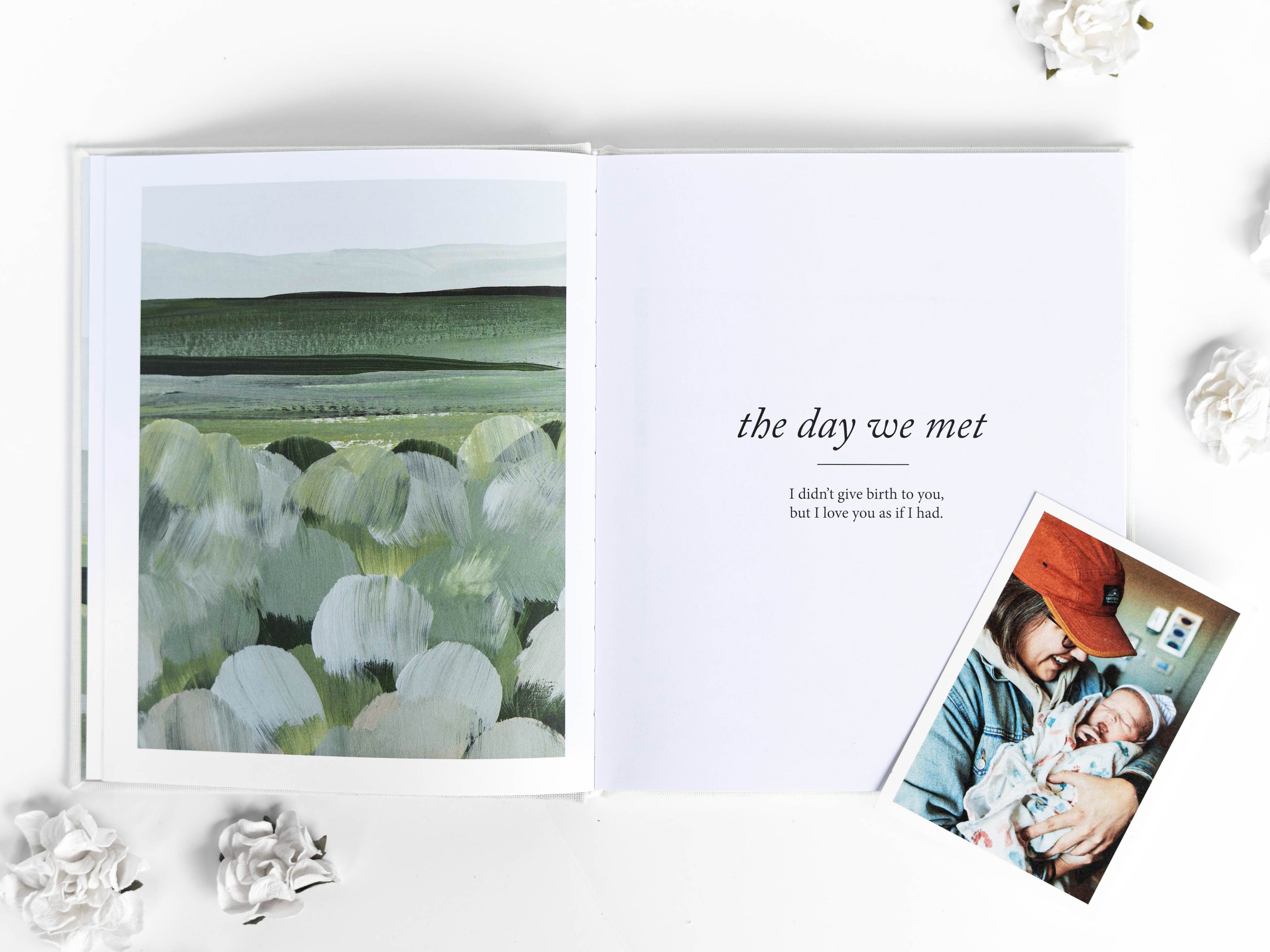 Keepsake Memory Book for Aunts, Nieces & Nephews