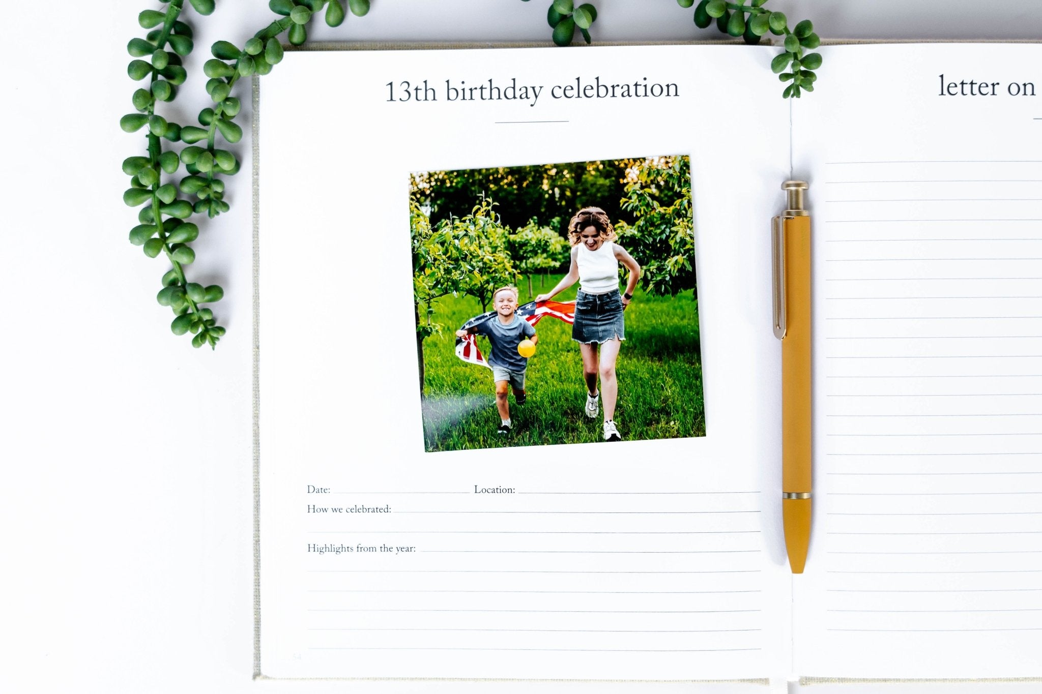 The Birthday Book - Duncan & Stone Paper Co.