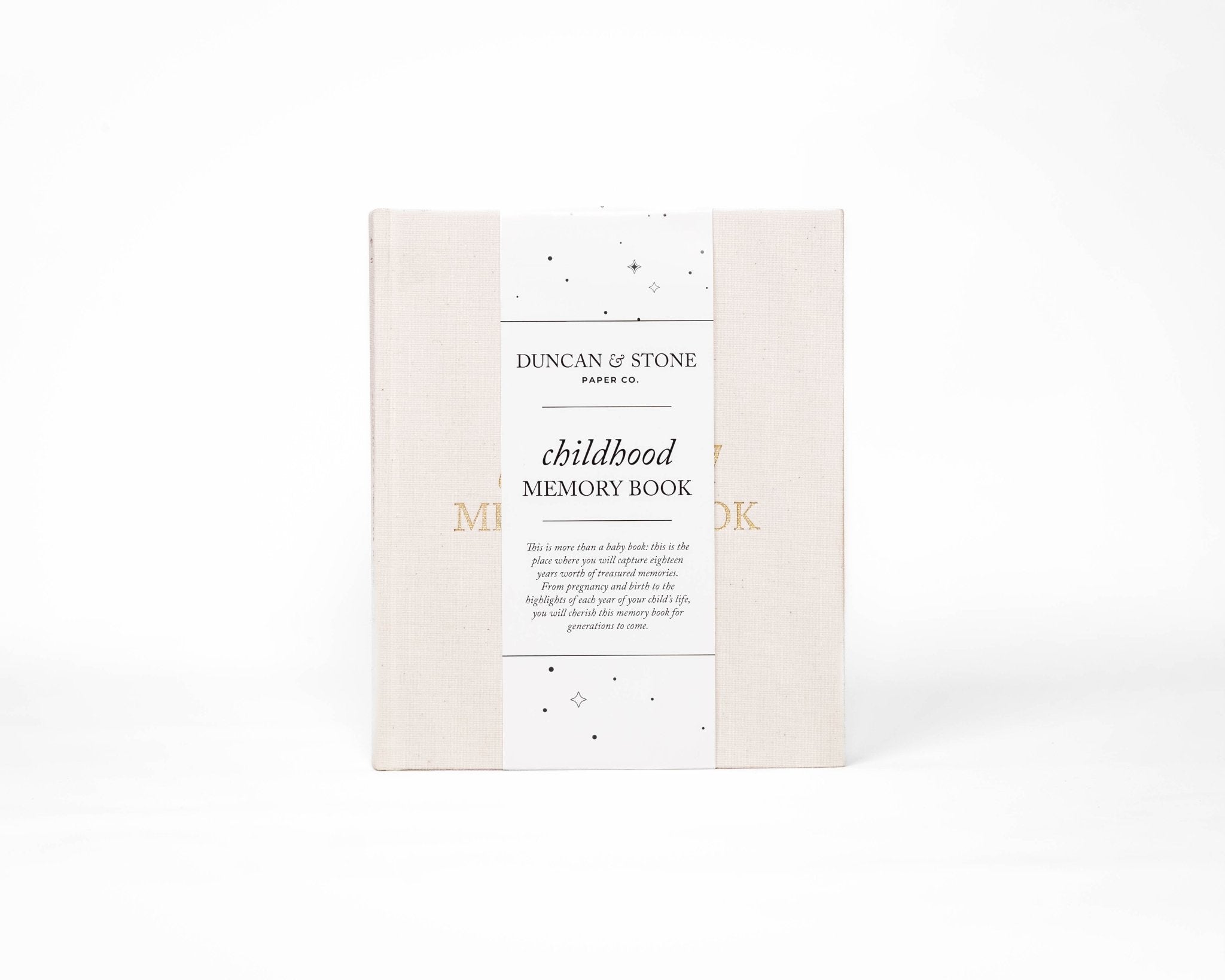 Childhood Memory Book - Duncan & Stone Paper Co.
