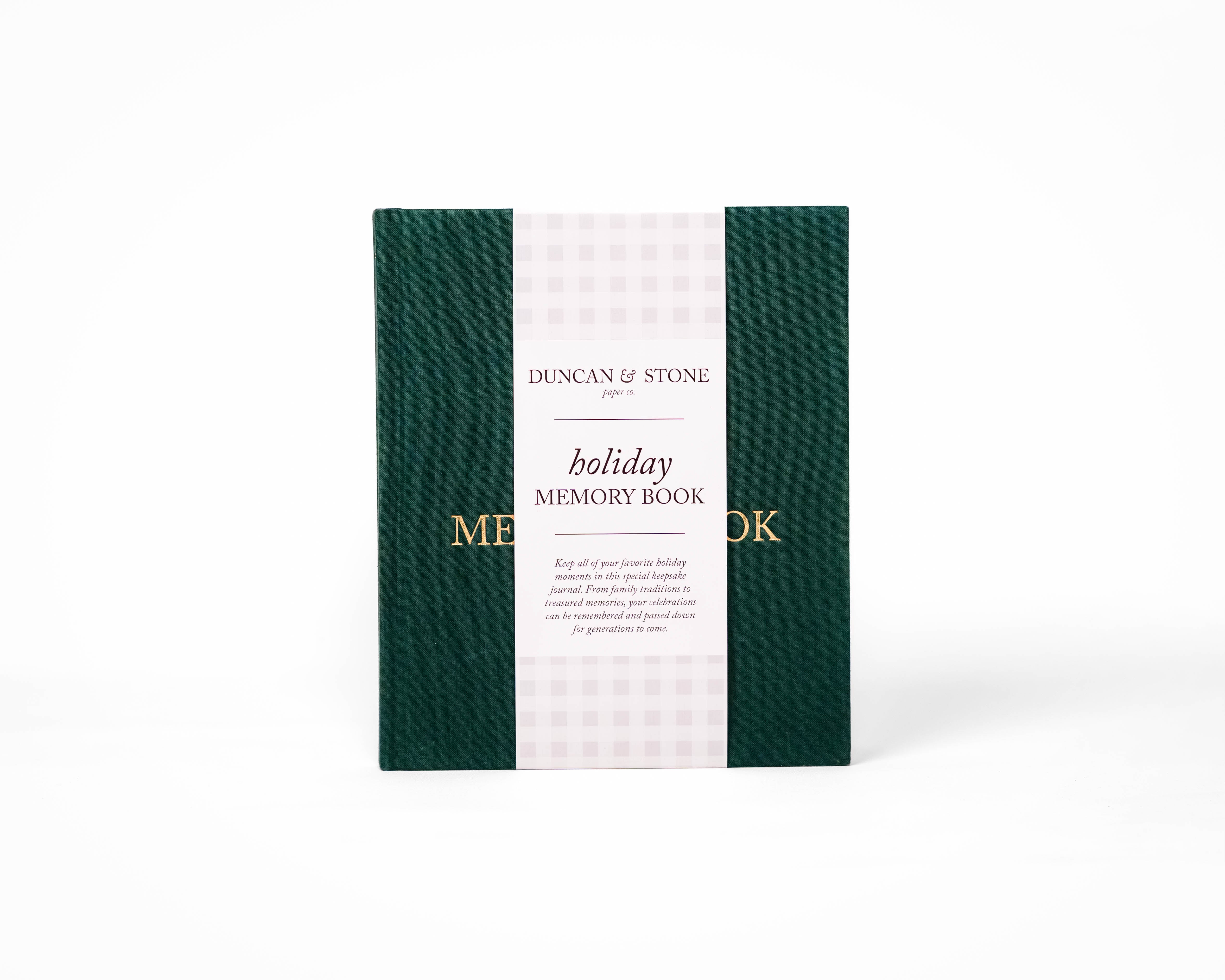 Holiday Memory Book & Family Keepsake