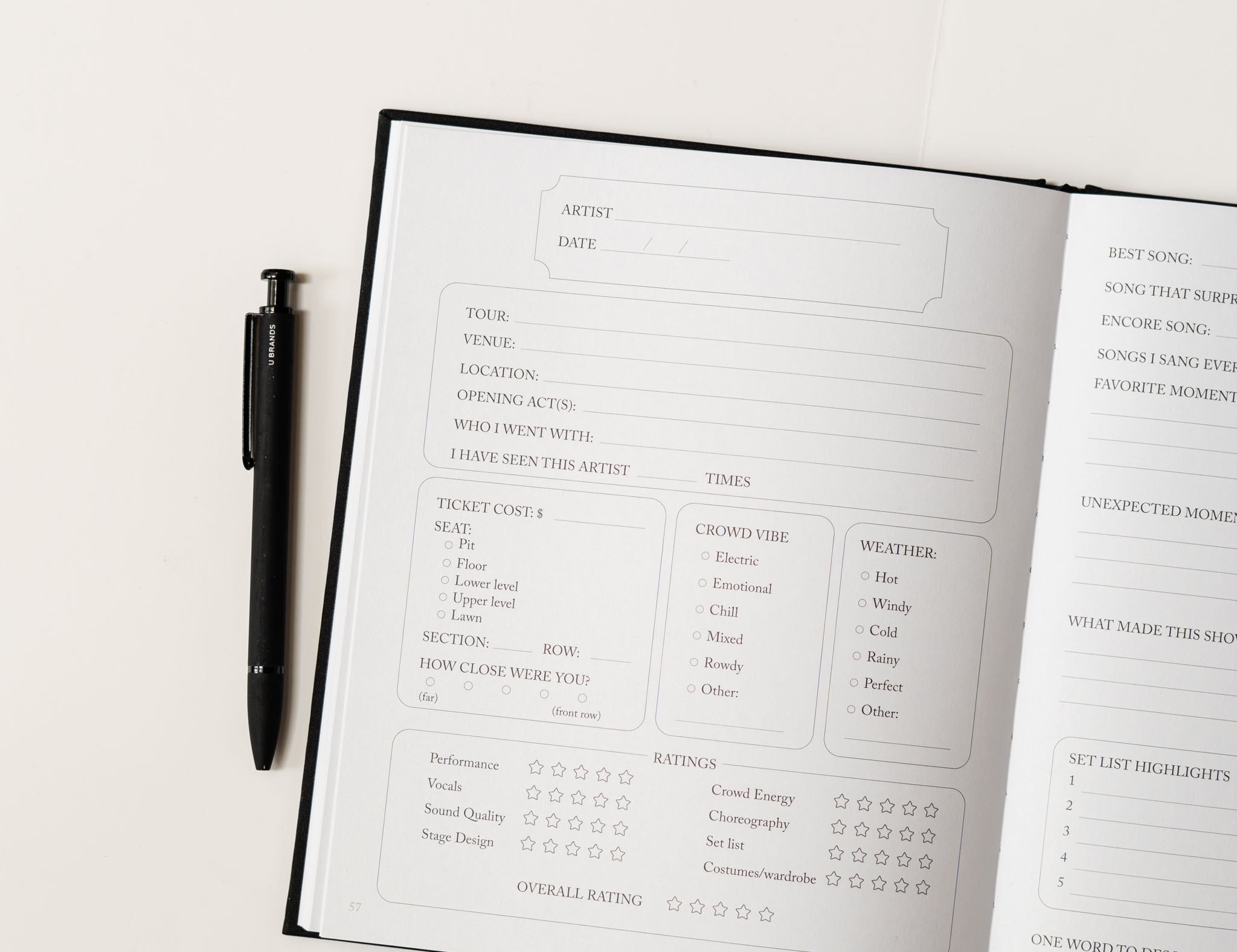 The Concert Journal