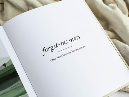 Keepsake Memory Book for Aunts, Nieces & Nephews