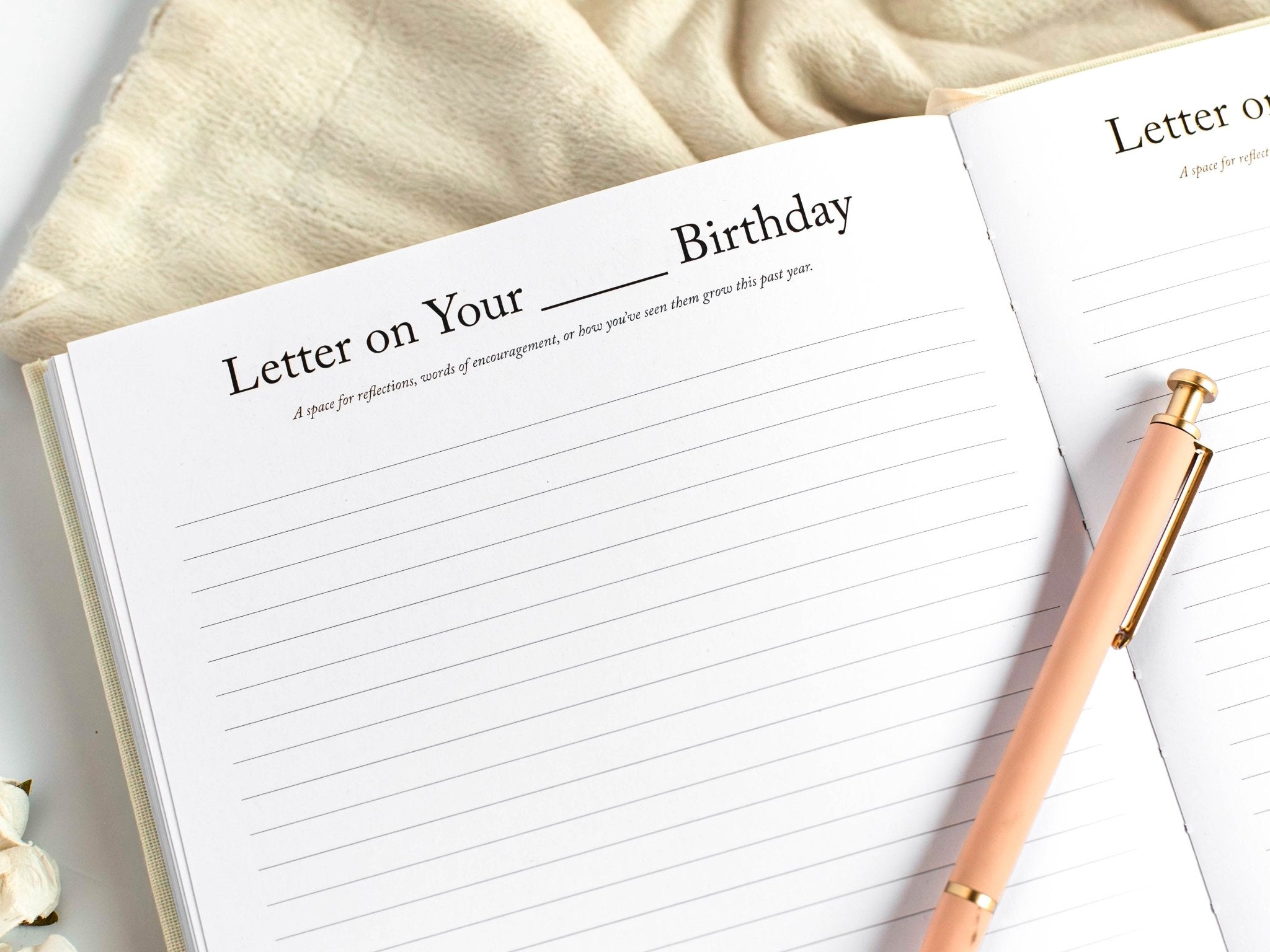 The Aunt Journal: Keepsake Memory Book for Aunts, Nieces & Nephews - Duncan & Stone Paper Co.