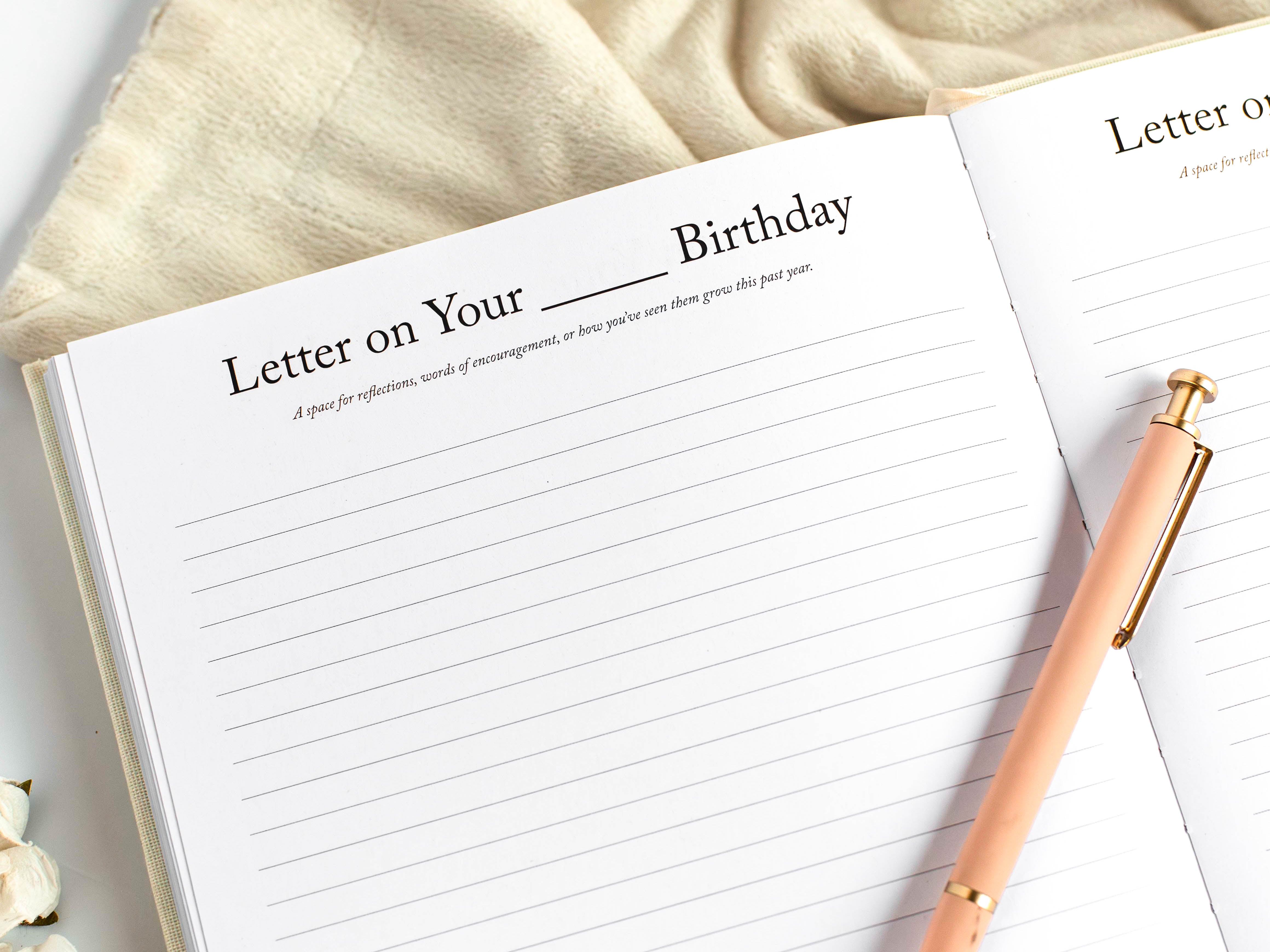 Keepsake Memory Book for Aunts, Nieces & Nephews