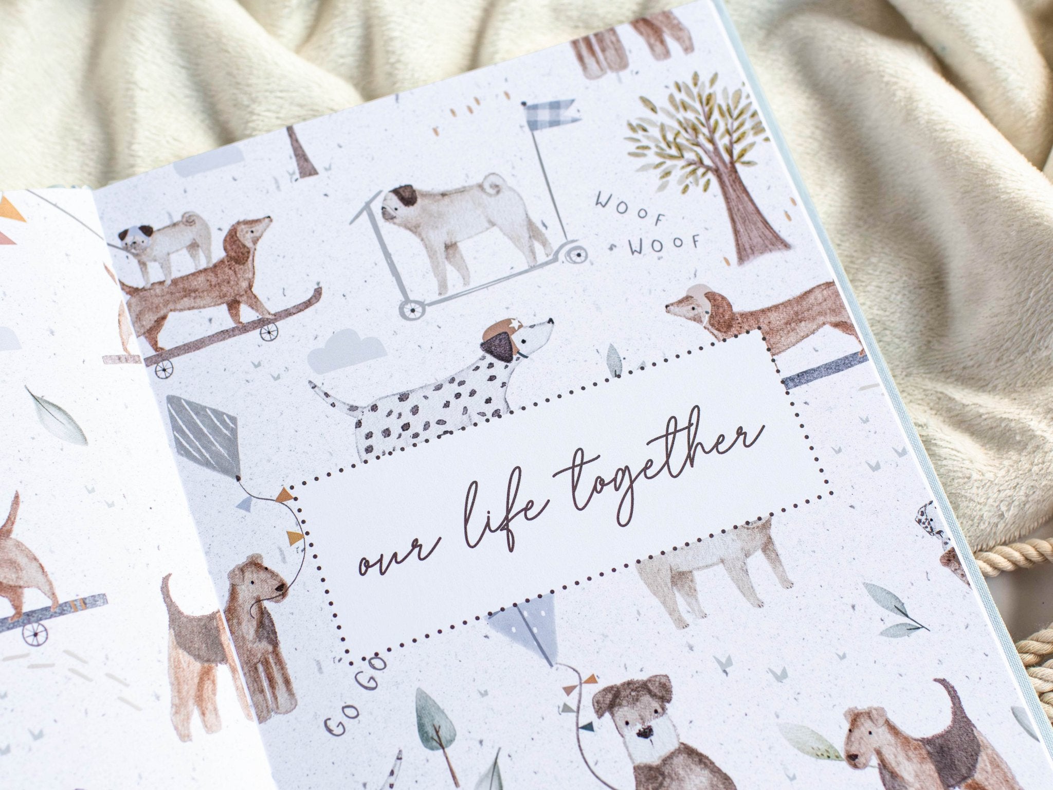A Dog’s Life: Dog Memory Book - Duncan & Stone Paper Co.