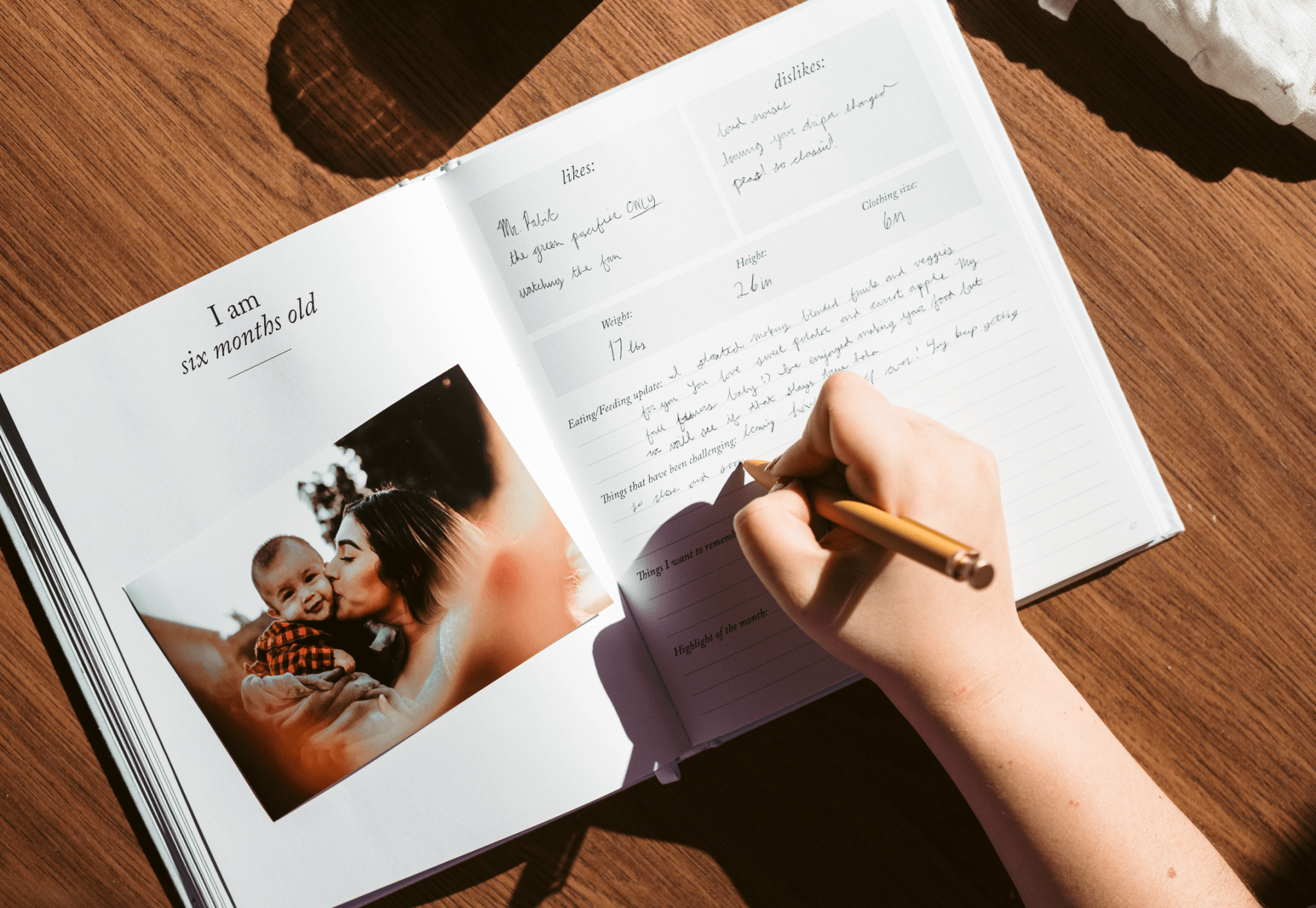 Baby's First Year Memory Book - Duncan & Stone Paper Co.