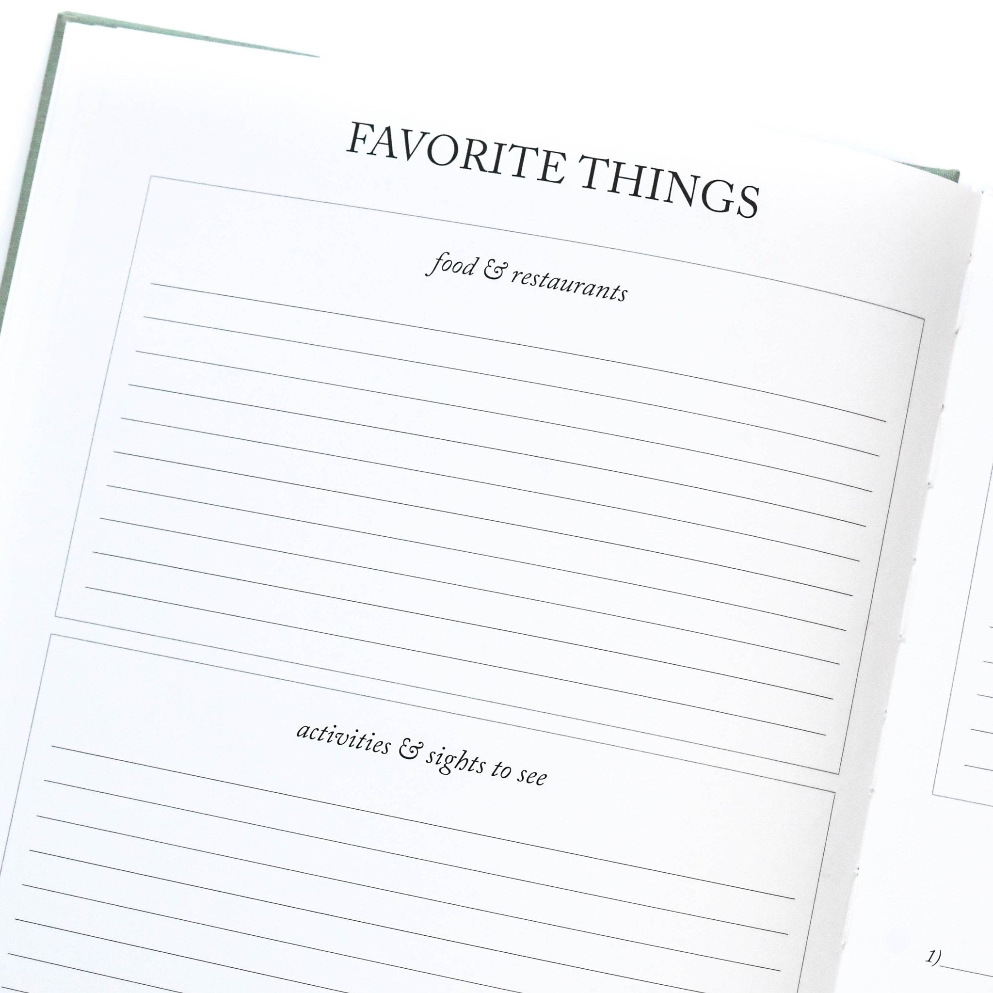 Travel Journal Book - Duncan & Stone Paper Co.