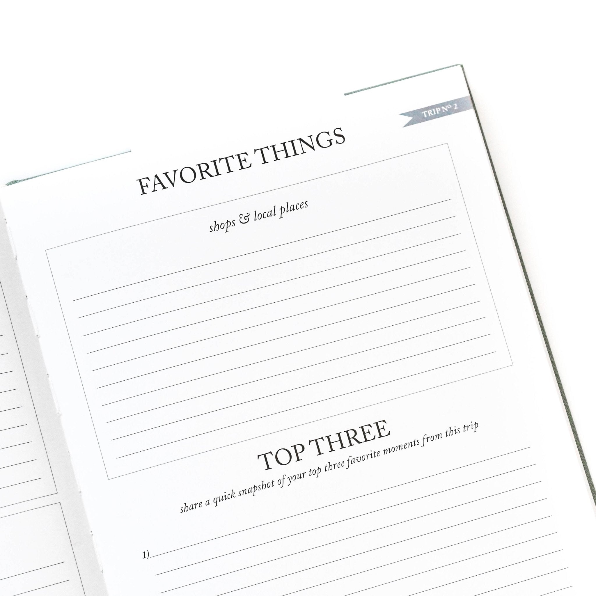 Travel Journal Book - Duncan & Stone Paper Co.