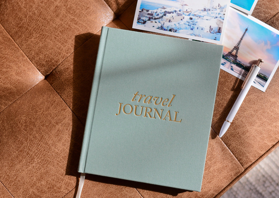Travel Journal by Duncan &amp; Stone | Photo Album | Adventure Book for Couples or Graduation Gift | Travel Scrapbook Gift for Women or Best Friend | Adventure Keepsake | Vacation, Camp, &amp; Road Trip Log | Gift for Travelers