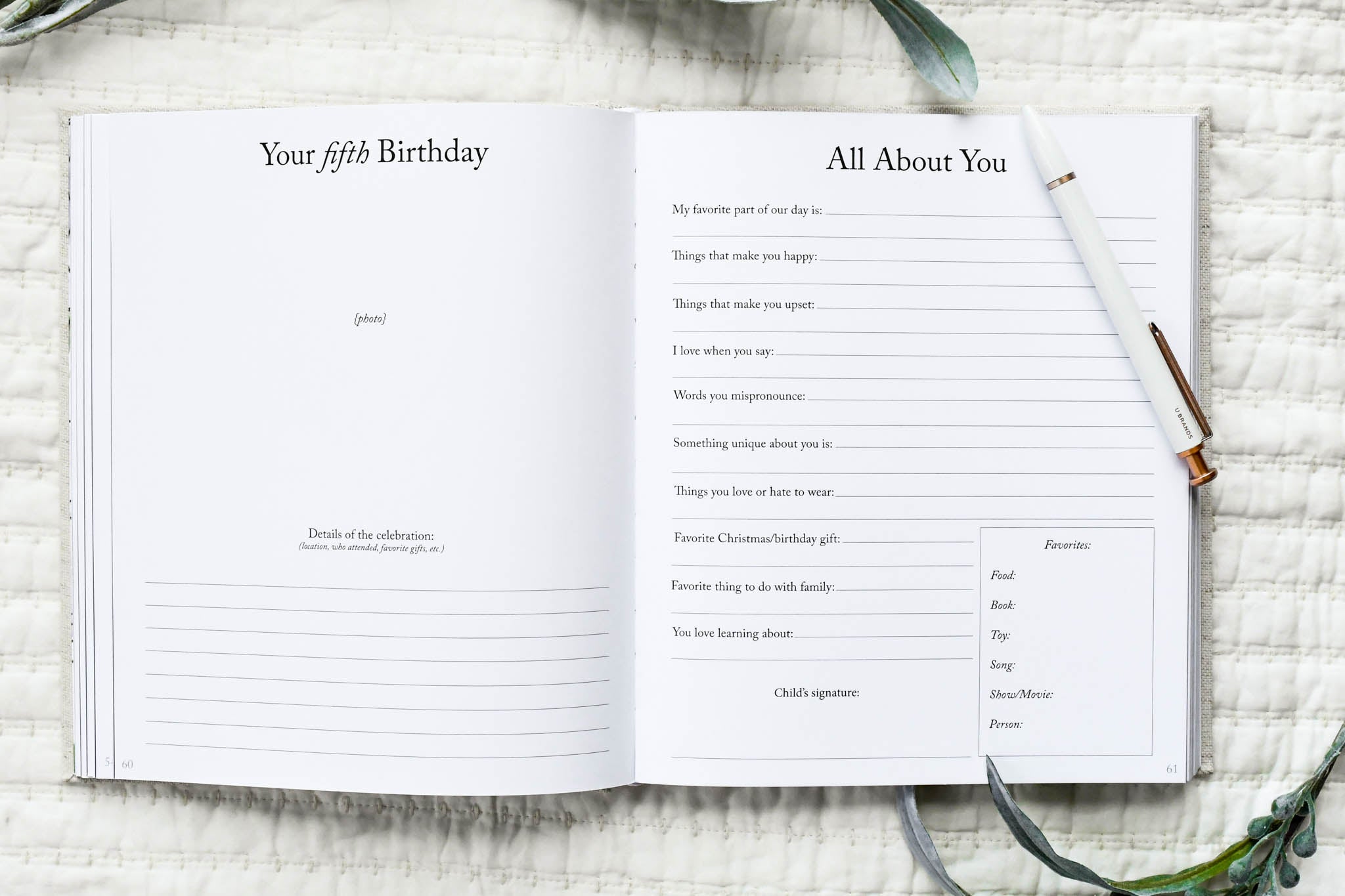 Dear Son: A Prompted Prayer Journal & Childhood Keepsake by Duncan & Stone | Baby Boy Memory Book | Scrapbook Album for Milestones | New Mom Gift | Christening or Baptism Gift | Baby Boy Scrapbook Album | Personalized Childhood Book