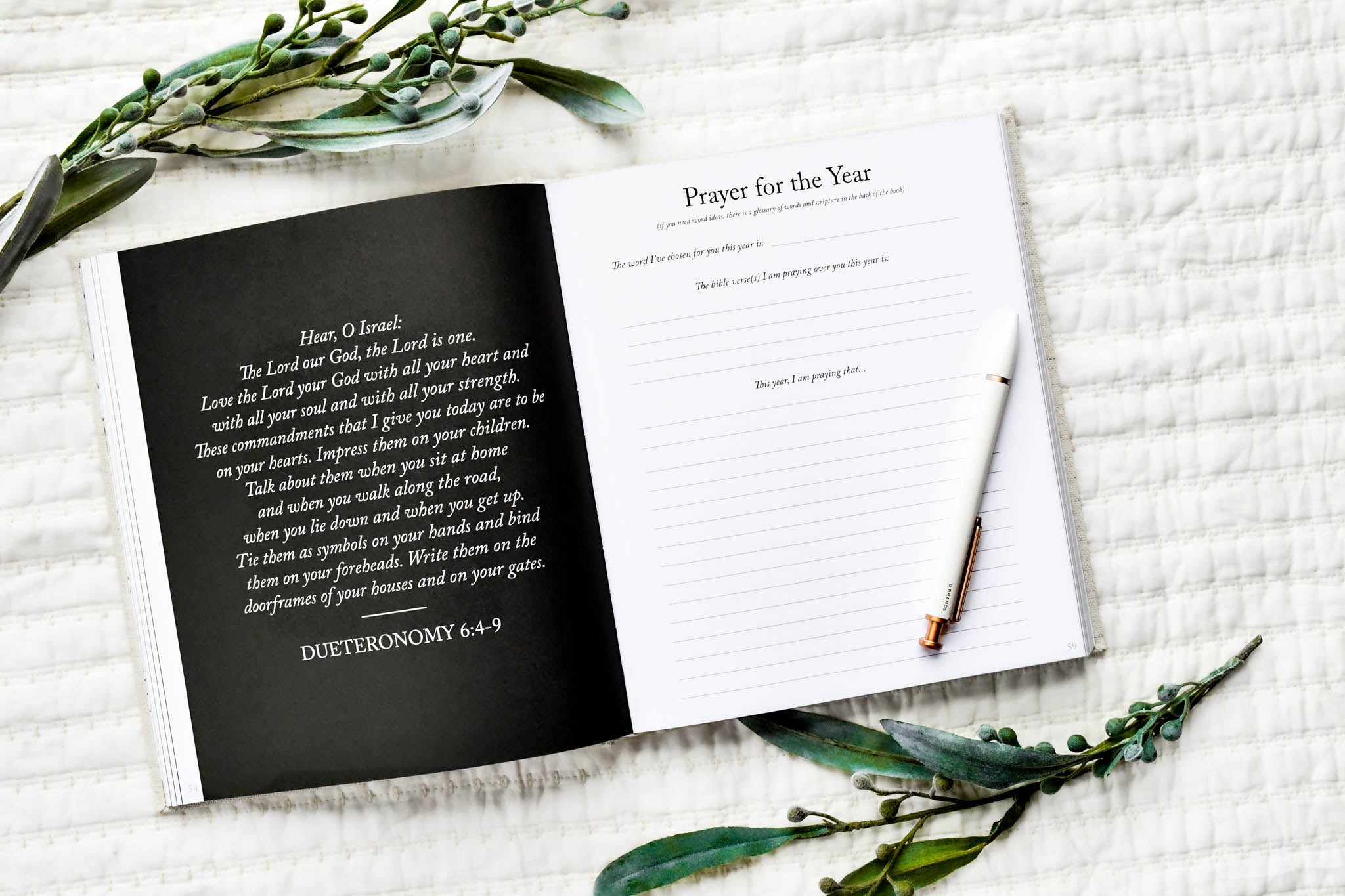 Dear Daughter: A Prompted Prayer Journal &amp; Childhood Keepsake by Duncan &amp; Stone | Baby Boy Memory Book | Scrapbook Album for Milestones | New Mom Gift | Christening or Baptism Gift | Baby Boy Scrapbook Album | Personalized Childhood Book