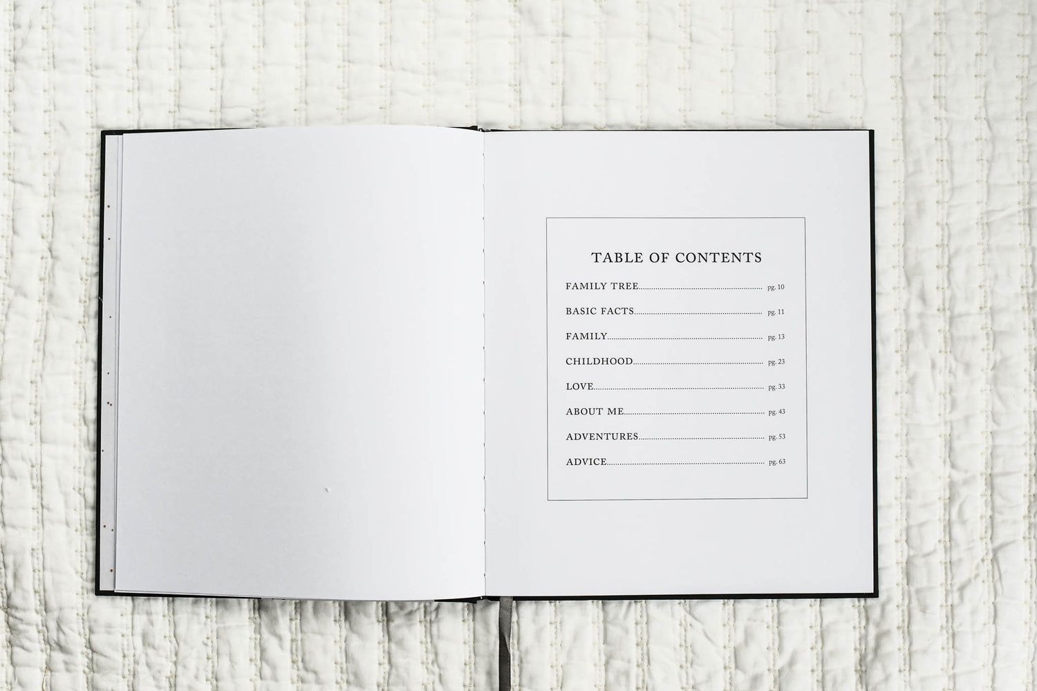 Ivory Legacy Journal - Memory Book | Duncan & Stone Paper Co.