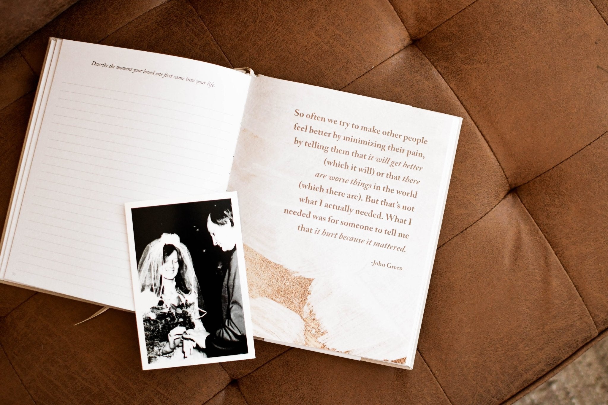 Grief Journal - Duncan & Stone Paper Co.