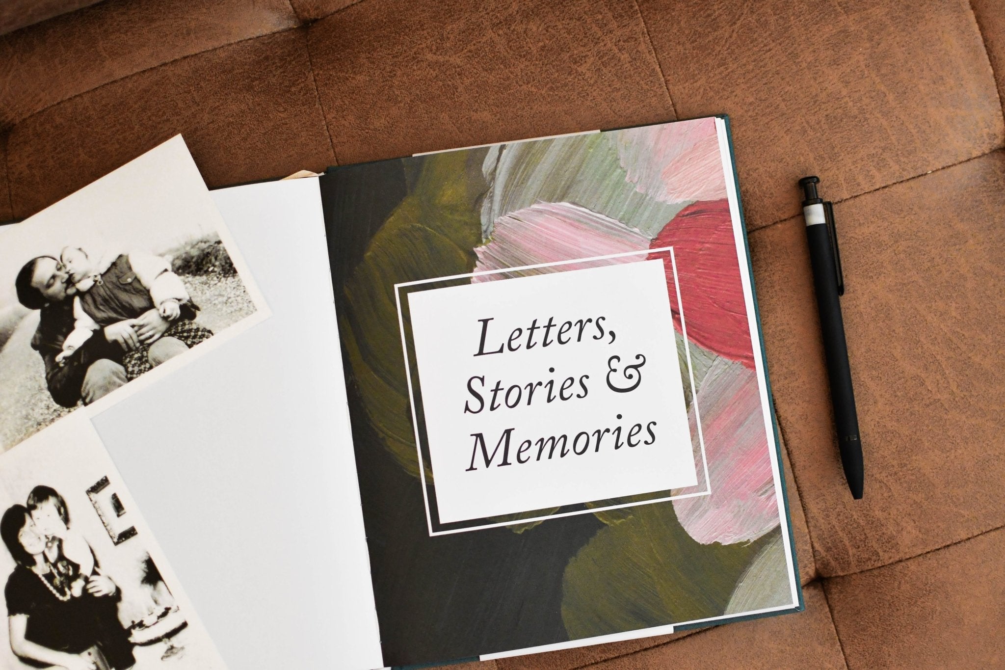 Grief Journal in Teal - Duncan & Stone Paper Co.