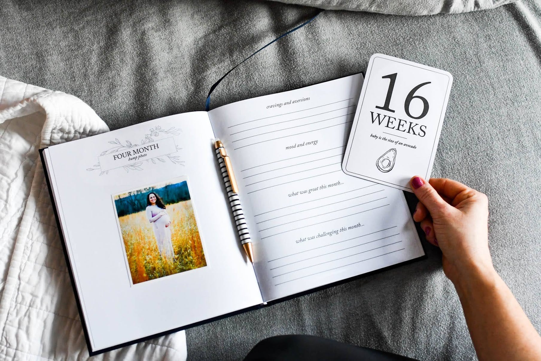 Dear Baby: A Pregnancy Prayer Journal & Memory Book for Expecting Moms by Duncan & Stone | Pregnancy Keepsake | Scrapbook Album for Milestones | Baby Announcement | New Mom to Be Gift