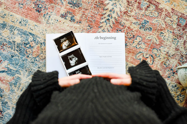 Dear Baby: A Pregnancy Prayer Journal & Memory Book for Expecting Moms by Duncan & Stone | Pregnancy Keepsake | Scrapbook Album for Milestones | Baby Announcement | New Mom to Be Gift