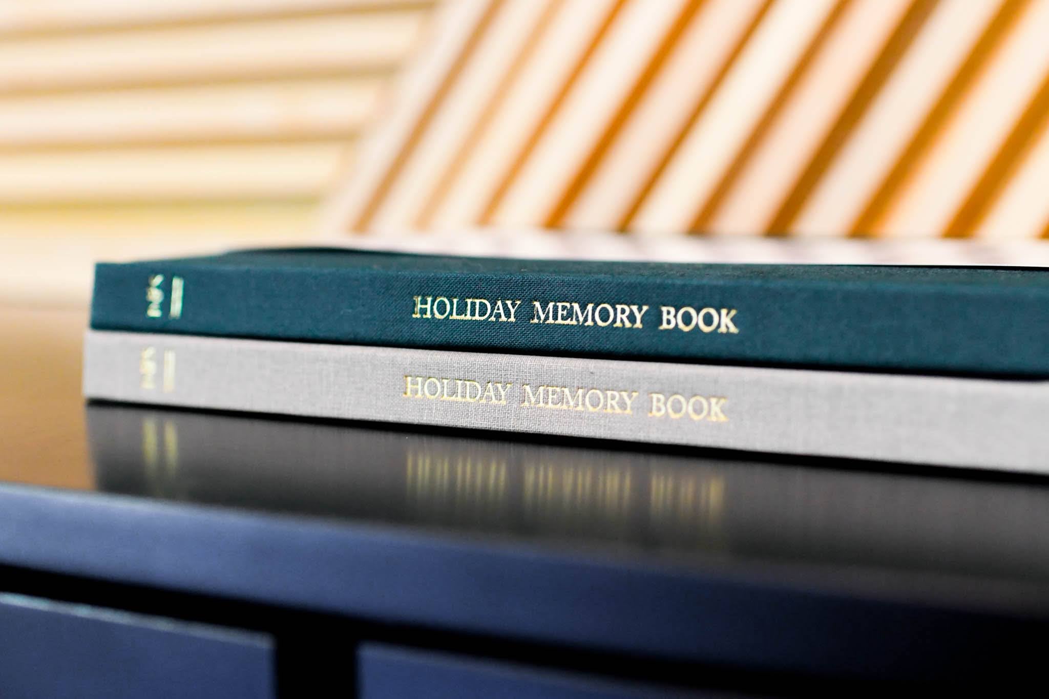 Holiday Memory Book by Duncan & Stone | Family Photo Scrapbook Album | Seasonal Traditions Keepers for Thanksgiving & Other Holidays | Keepsake Journal for Important Records | Premium Holiday Photo Album | Custom Holiday Journal