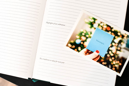 Holiday Memory Book by Duncan & Stone | Family Photo Scrapbook Album | Seasonal Traditions Keepers for Thanksgiving & Other Holidays | Keepsake Journal for Important Records | Premium Holiday Photo Album | Custom Holiday Journal