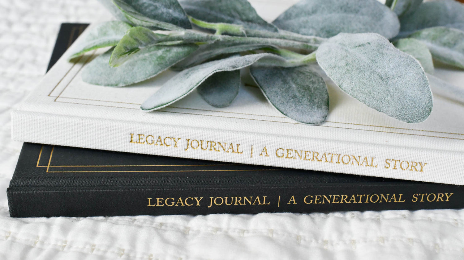 Gray Legacy Journal - Memory Book | Duncan & Stone Paper Co.