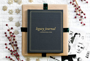 Grandparent Legacy Journal Memory Book: Family Tree Keepsake by Duncan & Stone | Gift for Parents & Grandparents | Nana Scrapbook Album | Perfect for Holidays