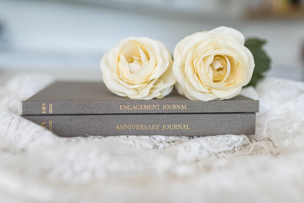 Anniversary Journal by Duncan & Stone | Wedding Journal Book For Couples | Marriage Scrapbook Gift | Memory Gifts for Couples | Keepsake for Anniversaries | Perfect Couples Book | Best Couples Journal  | Wedding Journal Made to Last