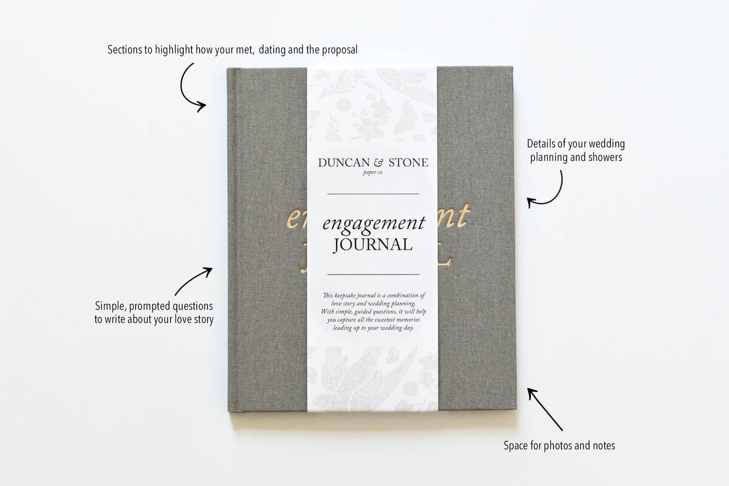engagement journal ivory