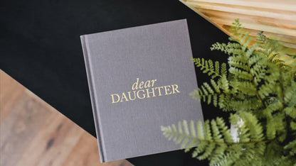 Dear Daughter: A Prompted Prayer Journal &amp; Childhood Keepsake by Duncan &amp; Stone | Baby Boy Memory Book | Scrapbook Album for Milestones | New Mom Gift | Christening or Baptism Gift | Baby Boy Scrapbook Album | Personalized Childhood Book