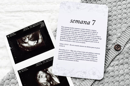 Spanish Pregnancy Prayer Cards